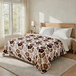 Cozy Queen Size Blanket - Plush & Warm with Vibrant Colors, Pentalobe